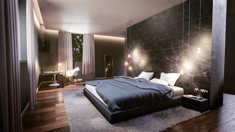 Not so much that kind of bedroom scene. A Modern Bedroom scene rendered with Eevee + Tutorial ...