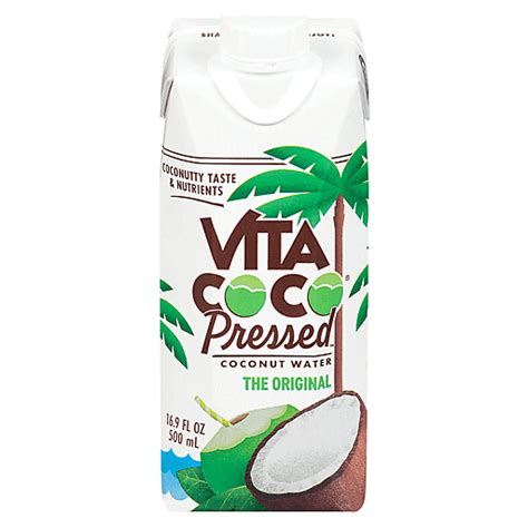 Vita Coco Pressed The Original Coconut Water Fl Oz Carton Tony S