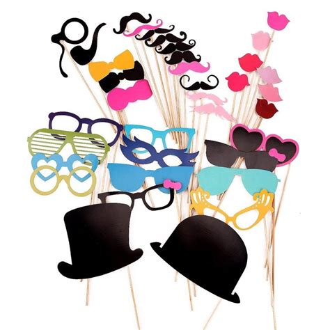 Amazon 36 Pack Of Photo Booth Props Only 299 Reg 3099