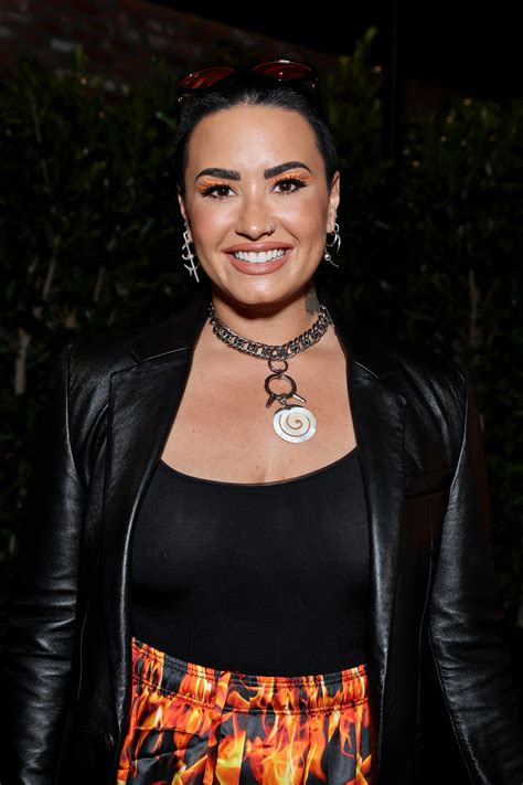 demi lovato s take on the “naked dress” is a total optical illusion — see photos teen vogue