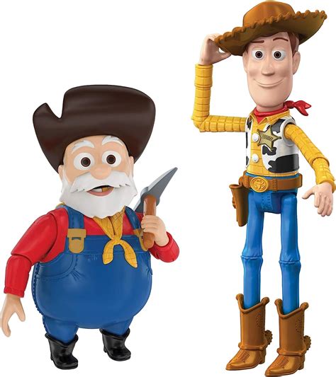 Disney Pixar Toy Story Woodys Round Up Classic Pack Con 2 Figuras De