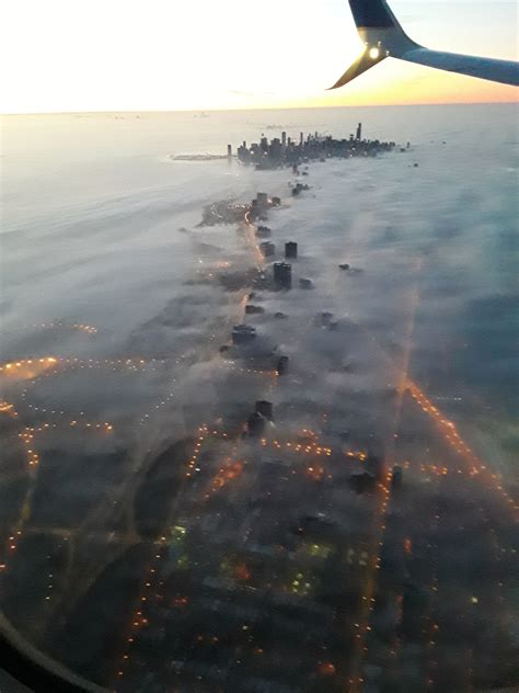 The Magical City Of Chicago Above The Clouds Above The Clouds