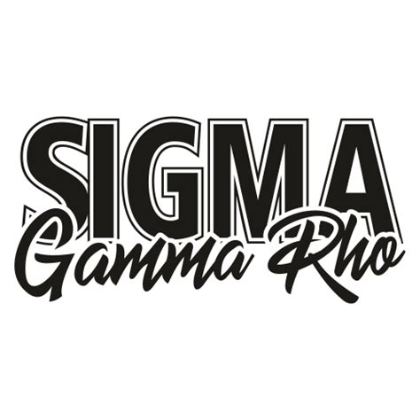 Sigma Gamma Rho Png Enupload