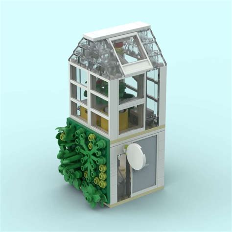 Lego Moc 8x8 Urban Farm By Us Rebrickable Build With Lego