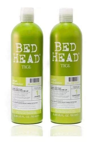 Pack Shampoo Y Acondicionador Bed Head Tigi Urban Antidotes Env O Gratis