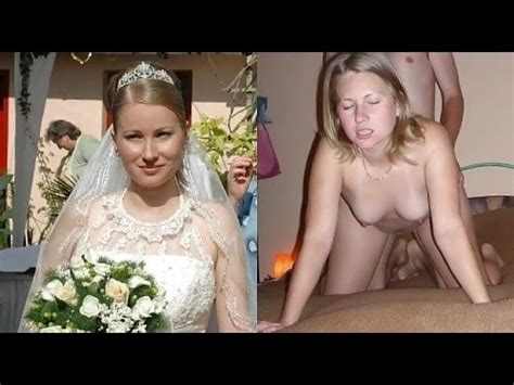 Bride Wedding Dress Before During After Compilation Wife