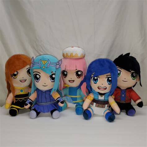 Itsfunneh Funneh The Krew Plush Anime Dolls Full Original Set Ebay