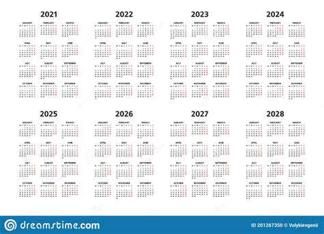 2022 2028 German Calendar 2022 Calendar 2023 Calendar2024 Calendar
