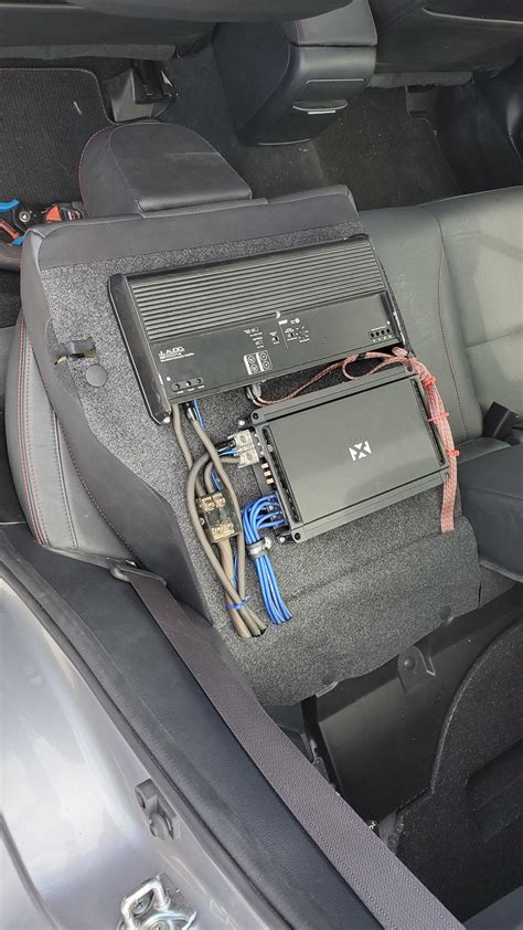 Car Audio Amplifier Rack