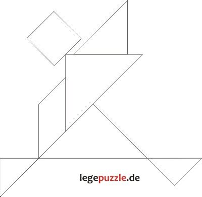 Tangram Lösung Mensch 10