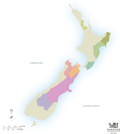 Kobrand Wine & Spirits | Education | Maps | New Zealand