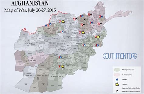 Physical map of afghanistan, equirectangular projection. South Front military updates July 20-27: The Afghanistan ...