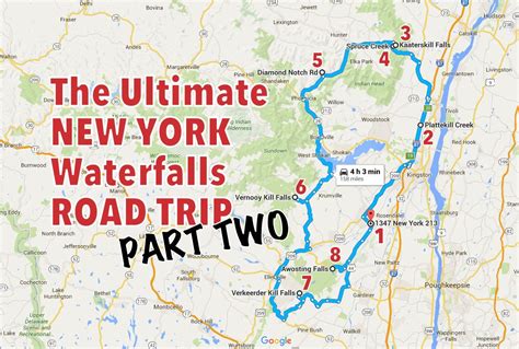 Discover The Ultimate Waterfall Road Trip In Downstate New York