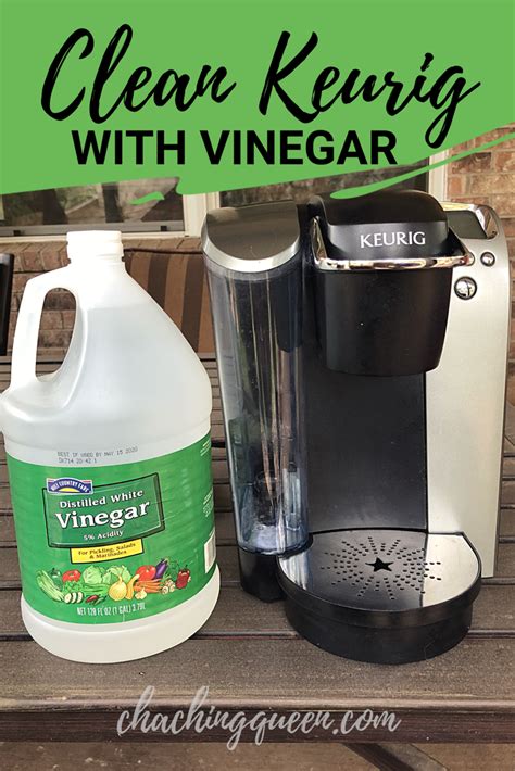 How To Clean A Keurig Machine With Vinegar Machinejuls