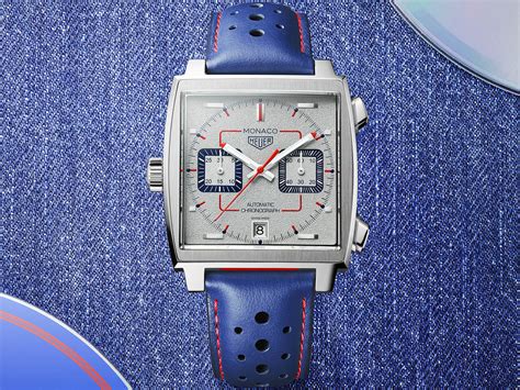 Tag heuer monaco calibre heuer 02 chronograph blue mens watch. CAW211X.FC6468 | 1989-1999 Limited Edition | Monaco | TAG ...