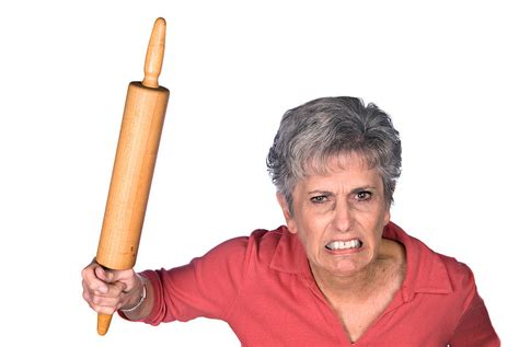 Angry Mother And Rolling Pin Photograph By Joe Belanger