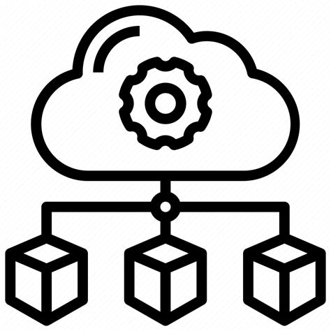 Content Management Data Cloud Computing Deploy Storage Icon