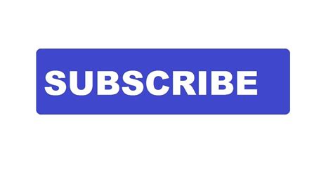 Subscribe Button Blue Color With Animation Youtube