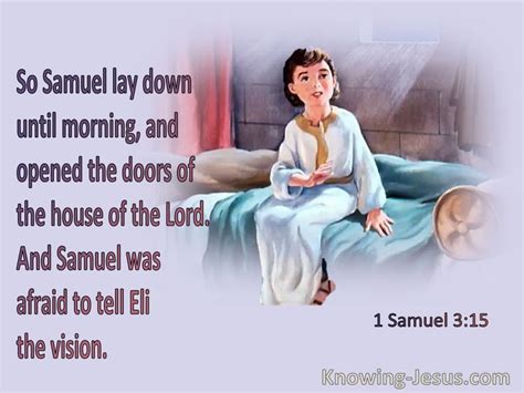 What Does 1 Samuel 315 Mean
