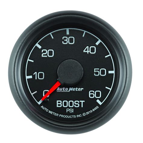 Auto Meter Ford Factory Match Boost Gauge 0 60 Psi 8405 Parleys