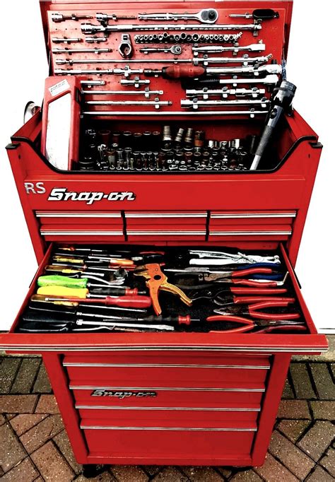 Snap On Metal Whee Cabl Roller Tool Chest Garage Tools Tool Box Organization Tool Cart