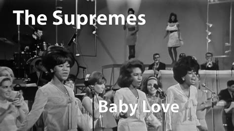The Supremes Baby Love Tami Show 1964 Restored Youtube