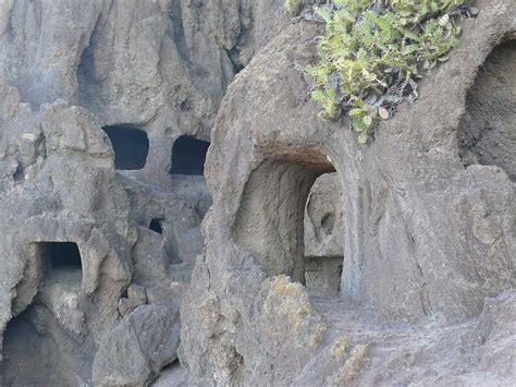 Several Groups Of Caves Are Found At The Four Doors Cave Site Telde