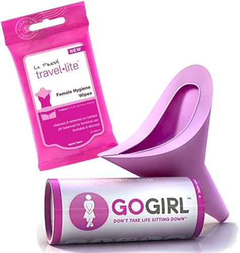 Amazon Com Go Girl Female Urination Device Feminine Hygiene Wipes