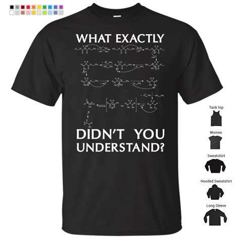 Chemistry T Shirt Funny Science Student Chemist Humor T Shirt Store