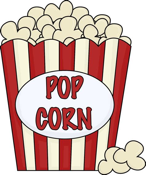Popcorn Clip Art | ideen | Popcorn tüten, Popcorn und Zeichnen