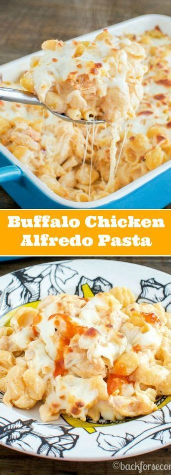 Buffalo Chicken Alfredo Bake Recipe With Images Baked Chicken