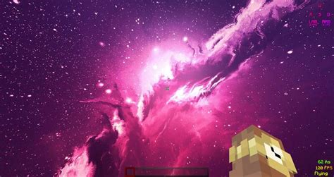 Purple Galaxy Sky Overlay 18 116 117 118 Minecraft Texture Pack