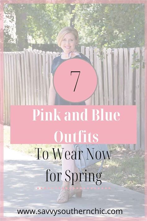 Stunning Pink And Blue Outfits For Spring To Wear Now