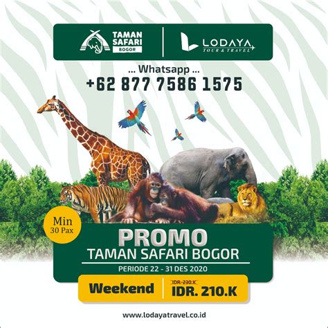 Ekowisata taman sungai mudal kulonprogo. Promo Taman Safari Bogor Januari 2021 - Harga Tiket Masuk Rp.210.000