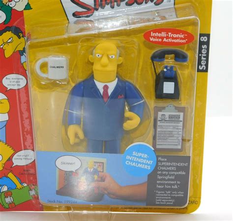Playmates The Simpsons Superintendent Chalmers Series 8 New In Package 3838602647