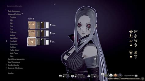 The Code Vein Character Creator Lets You Make Your Own Anime Character
