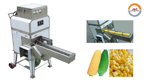 Automatic Sweet Corn Shelling Machine Auto Fresh Corn Sheller Thresher