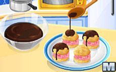 ¡vas a aprenderlo todo sobre la pastelería y la cocina gourmet! Juegos de cocina con sara
