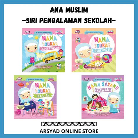 Buy Buku Cerita Kanak Kanak Ana Muslim Siri Pengalaman Sekolah