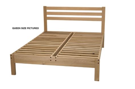 Solid Wood Lexington Platform Bed Multiple Sizes600 Lbs Weight