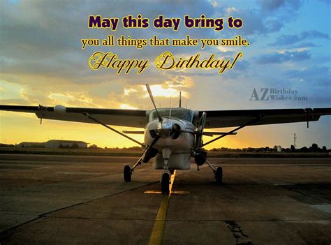 With Aeroplane Birthday Images Pictures