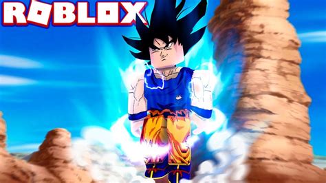 Goku Transforms Into Ultra Instinct In Roblox Roblox Dragon Ball