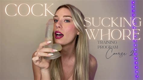 Goddess Ally Etana Cock Sucking Training Program Course 2 Manyvids