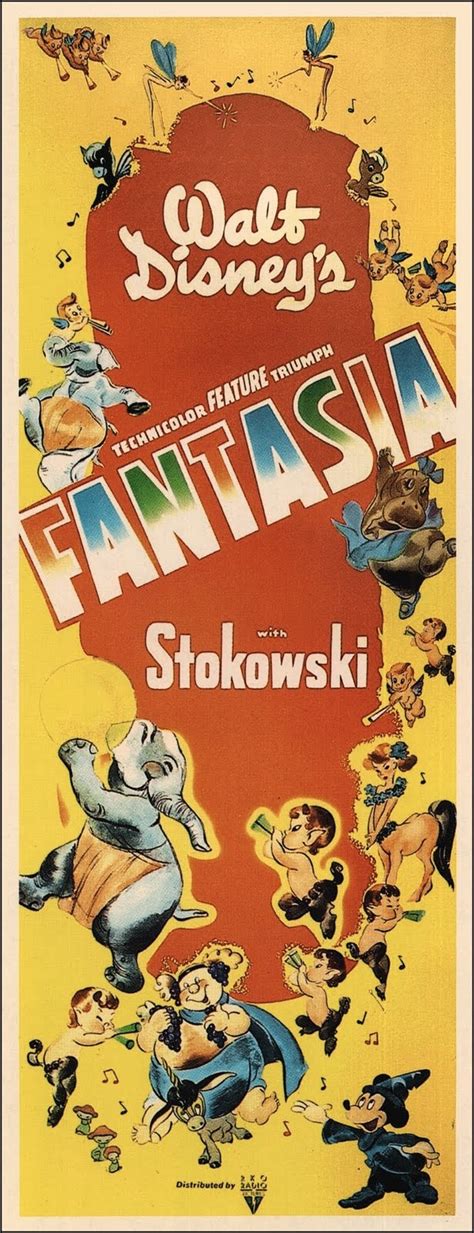 Fantasiaposter1940 Disney Movie Posters Movie Posters Vintage