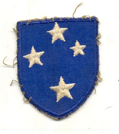 Military Antiques And Museum Uu 645 Wwii Us 23rd Infantry Division