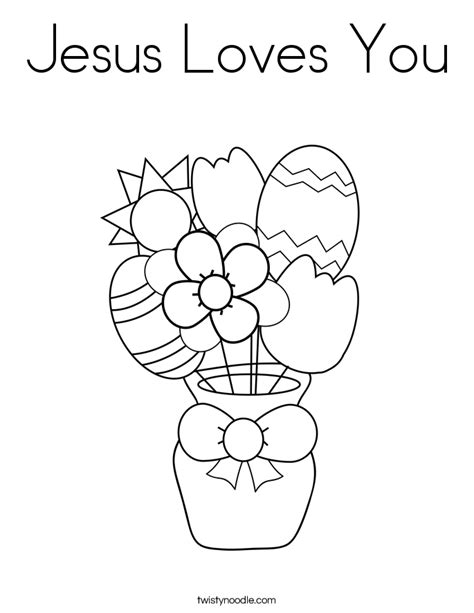 We have collected 40+ jesus loves you coloring page images of various designs for you to color. Jesus Loves You Coloring Page - Twisty Noodle