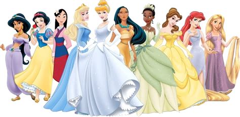 Disney Princess Lineup Psd Official Psds