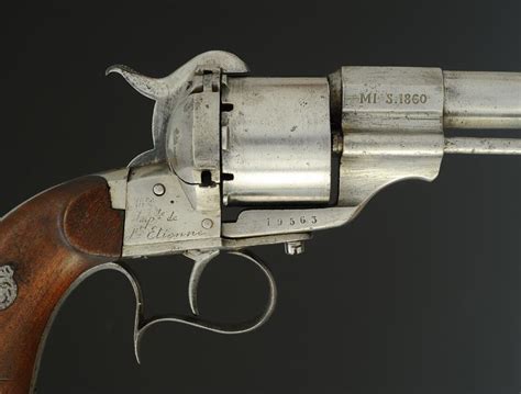 Revolver Lefaucheux Dofficier Modèle 1858 Second Empire