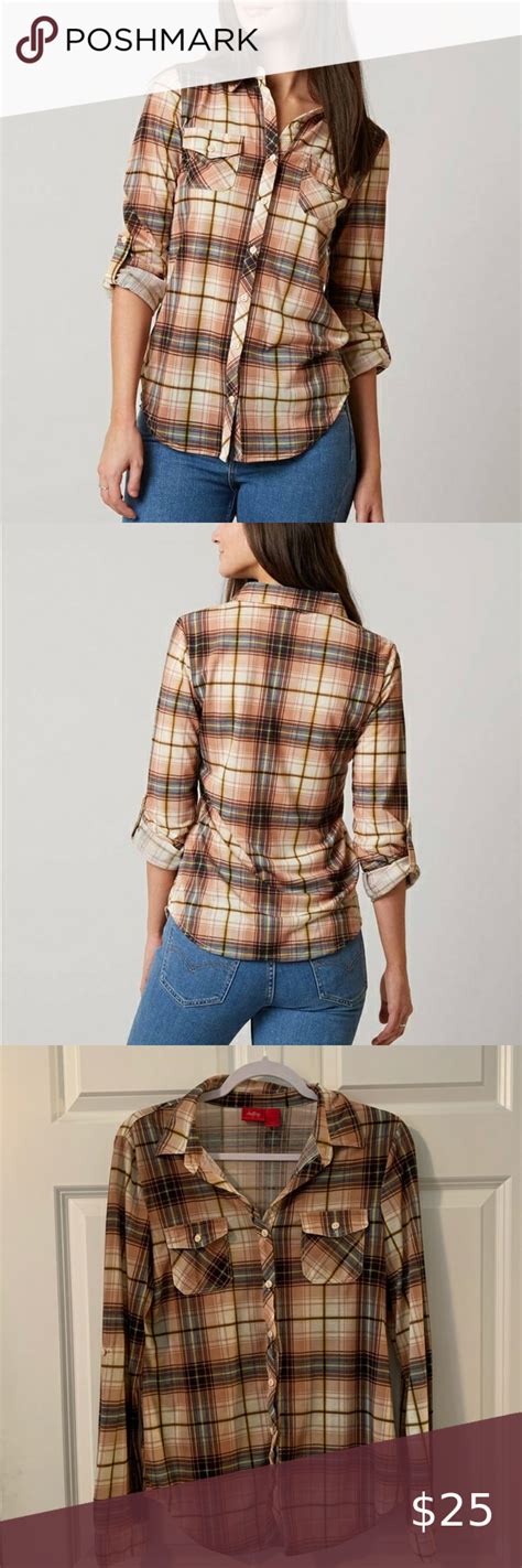 Daytrip Plaid Flannel Style Shirt From Buckle Flannel Fashion Plaid