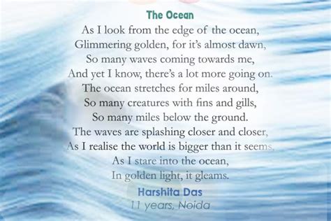Ocean Poems About The Sea